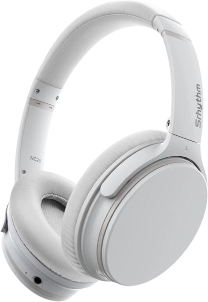 NC25 Noise Cancelling Stereo Headphones Bluetooth 5.3, ANC Headset Over-Ear with Hi-Fi,Mic,50H Playtime,Low Latency Game Mode